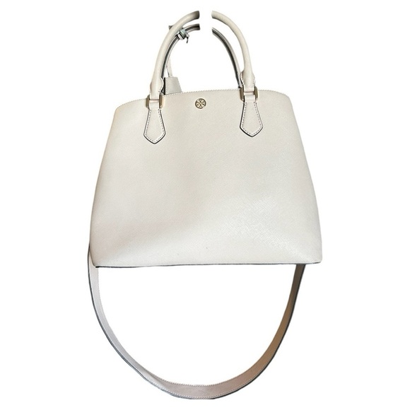 Tory Burch Robinson Medium Triple Compartment Tote - Picture 2 of 12